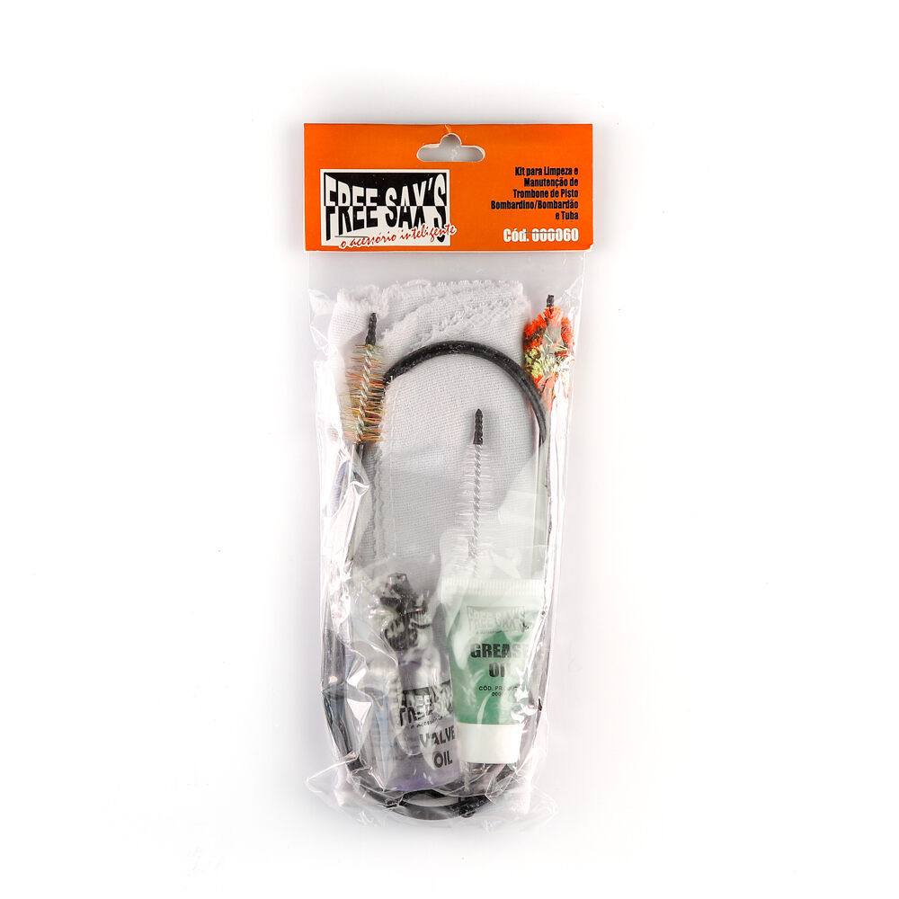 Kit Limpeza Trombone Pisto/Bombardino/Bombardao/Tuba Free Sax 060