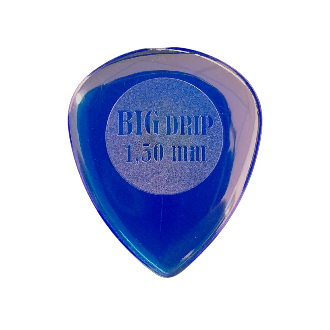 Palhetas Bori Grl Big Drip 1,5 Mm Azul 10 Unidades