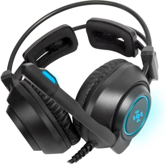 Miniatura: Headset Gamer Fortrek Vickers P2 + USB RGB Preto