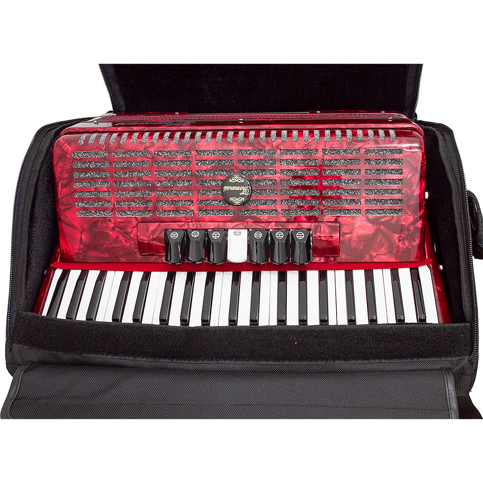 Miniatura: Acordeon 120 Baixos 41 Teclas Ta 12009 Vermelho Thommasi