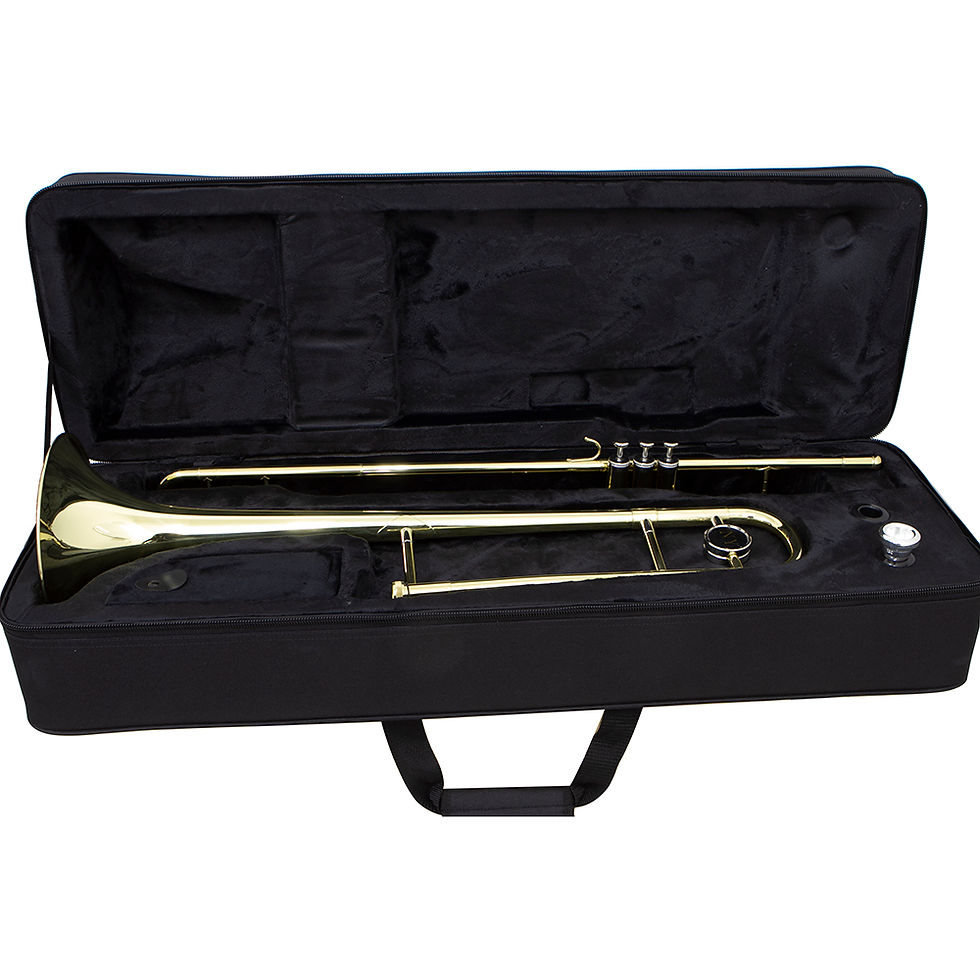 Miniatura: Trombone De Pisto Tb 200p Laqueado Dourado Com Case New York