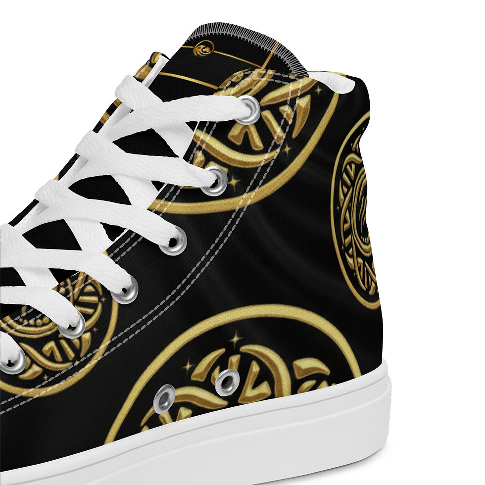 Thumbnail: Men’s high top canvas shoes
