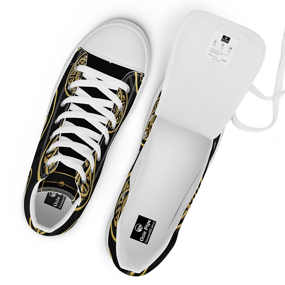 Thumbnail: Men’s high top canvas shoes