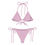Thumbnail: All-over print recycled string bikini