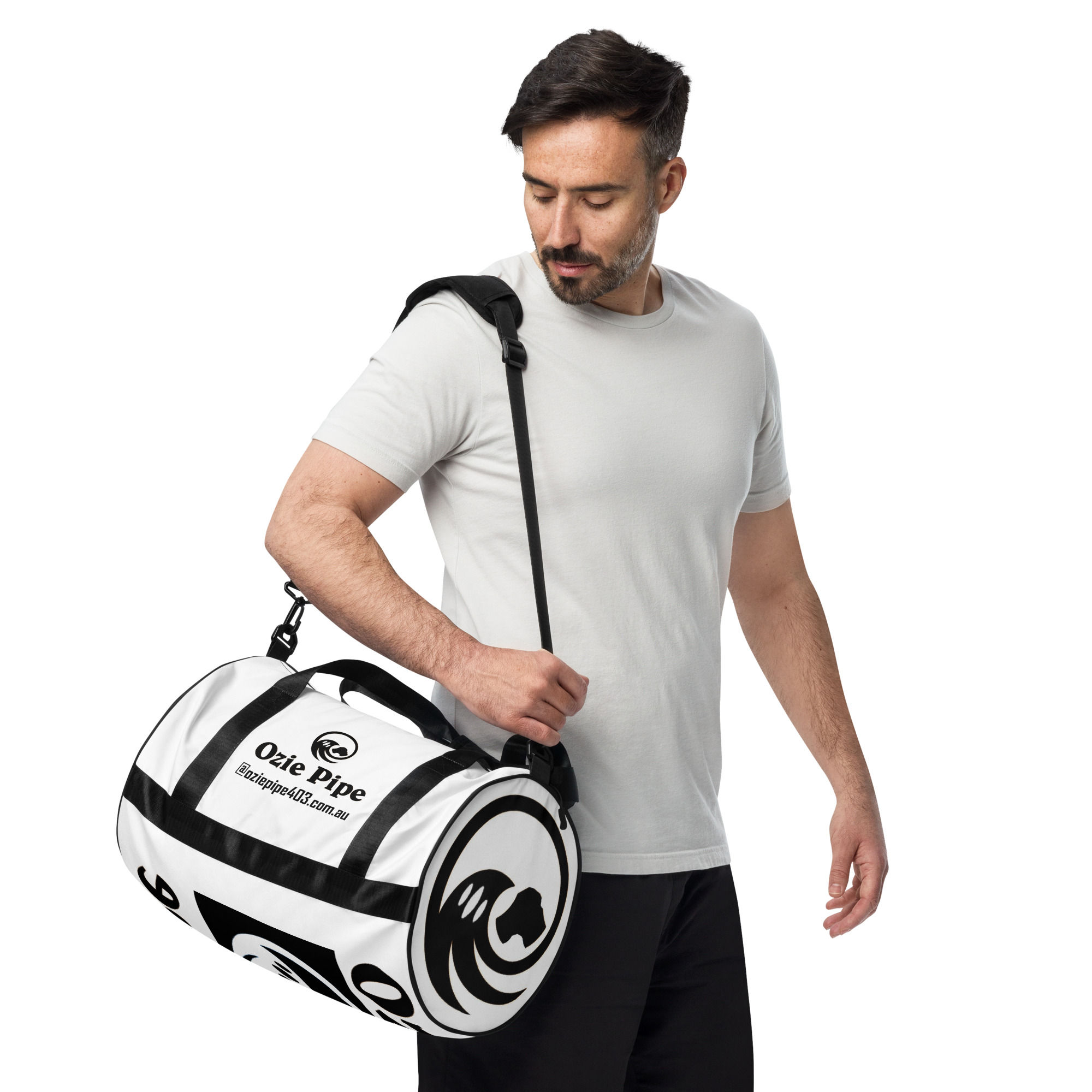 All-over print gym bag