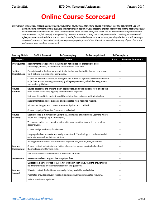 Week 3 (Jan. 23, 2019)
