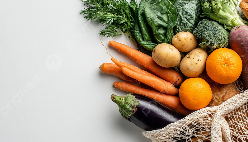 pngtree-aesthetic-flat-lay-of-fresh-vegetables-and-fruits-on-white-background-picture-imag