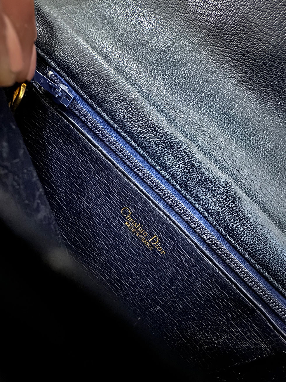 Thumbnail: Vintage Christian Dior Box Shoulder Bag 