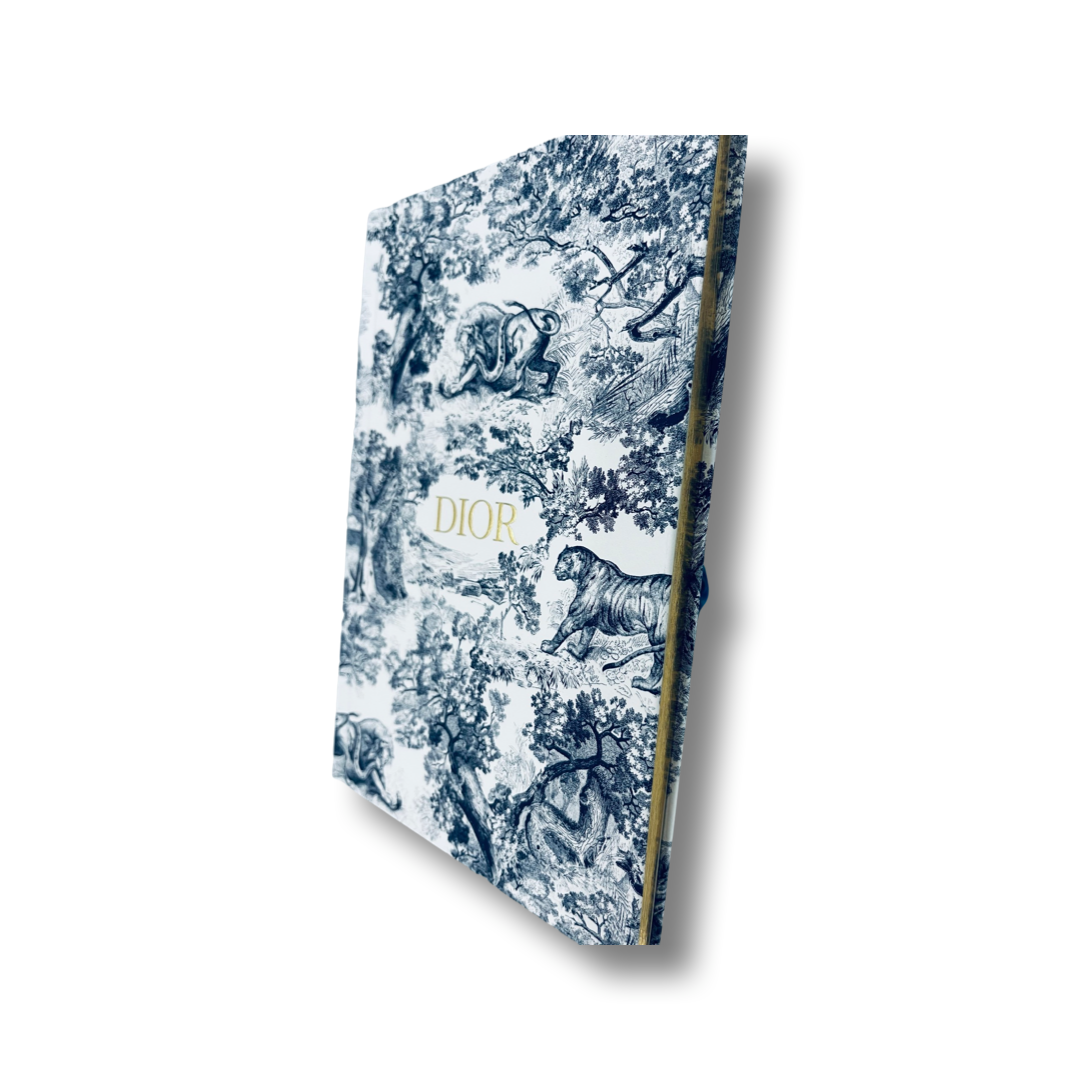 DIOR NOTEBOOK BLUE TOILE DE JOUY
