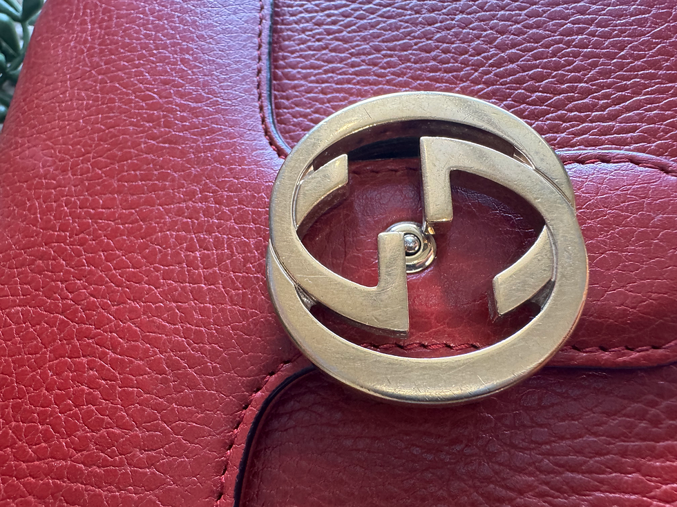 Thumbnail: Gucci Interlocking Gold GG Crossbody 