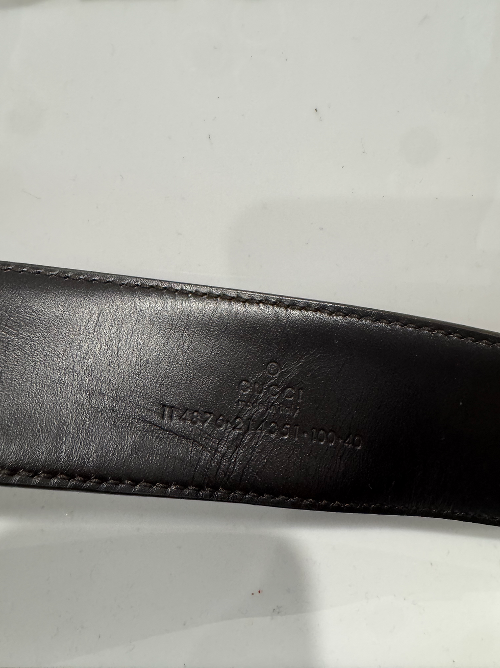 Thumbnail: Gucci interlocking GG monogram Belt 