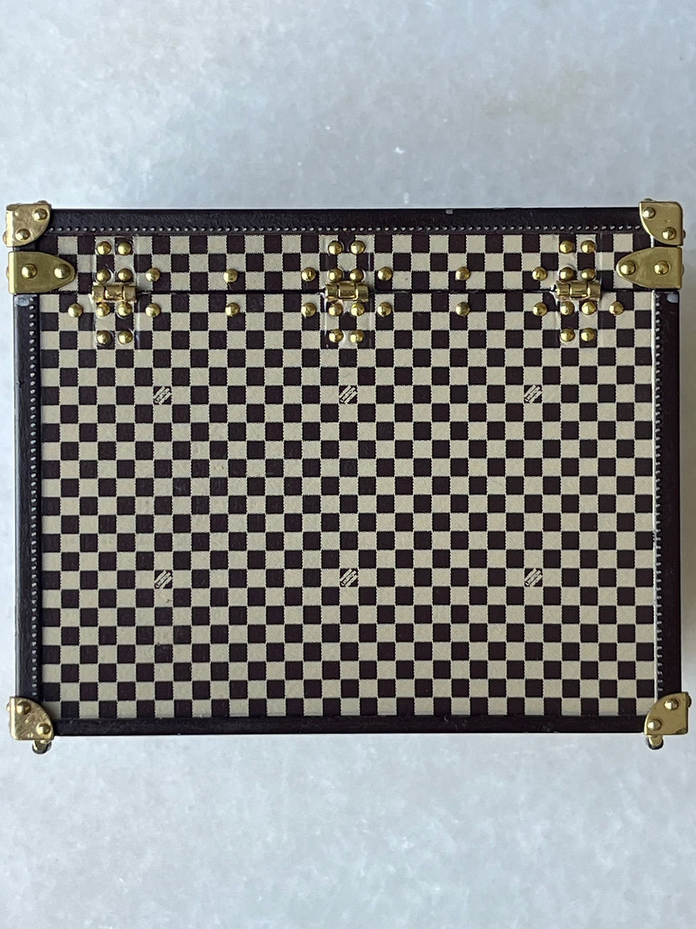 Thumbnail: Louis Vuitton Damier 1895 Trunk Mini ‘Malle Chapeaux’ 
