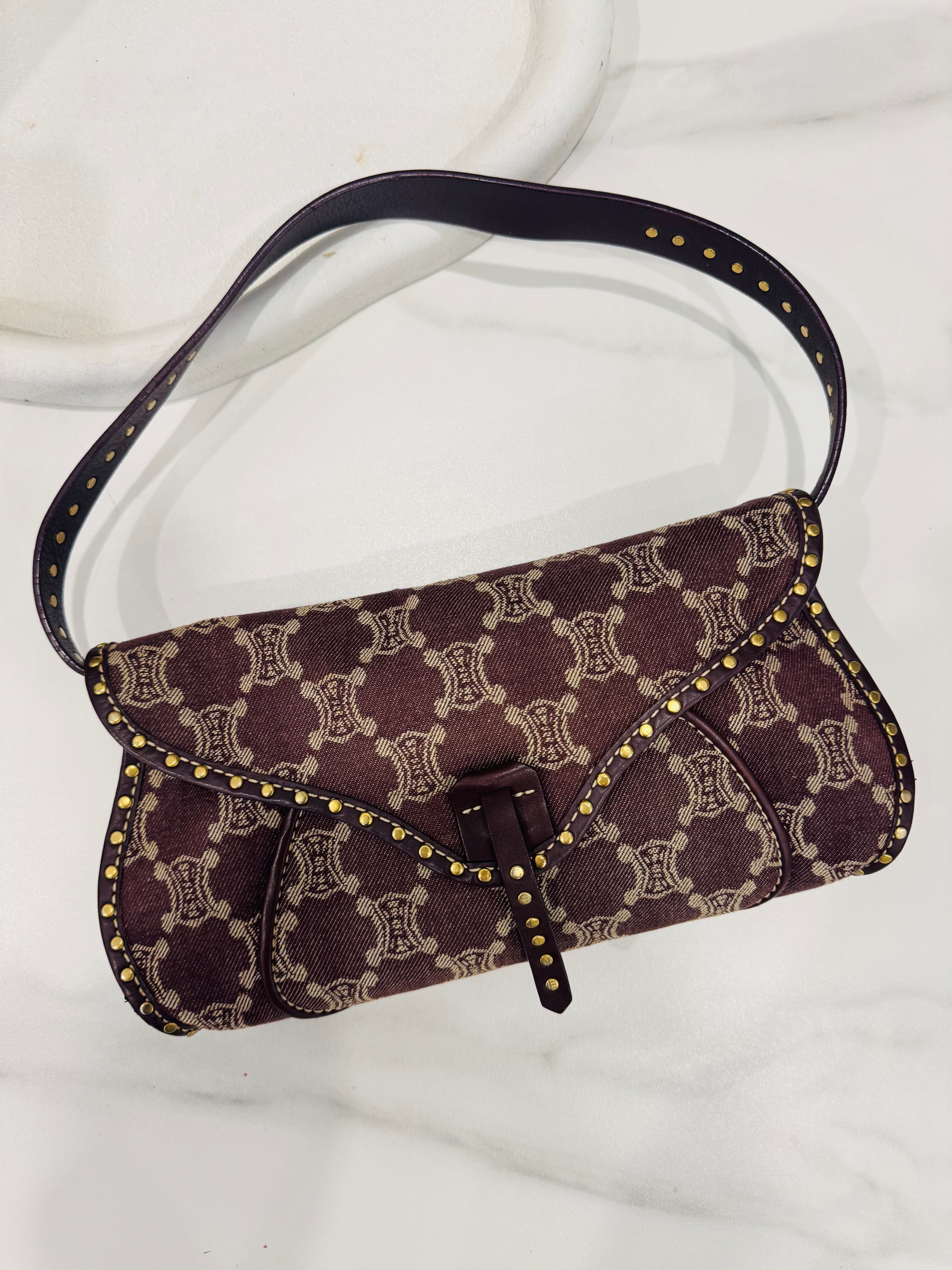 Celine Triomphe Shoulder Bag