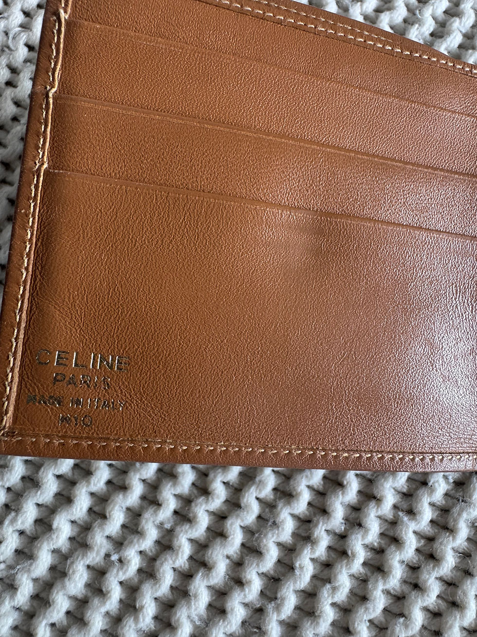 Thumbnail: Vintage Celine Folded wallet ( Unisex) 