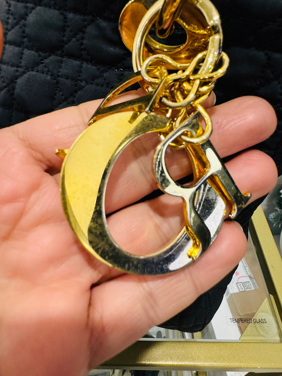 Thumbnail: Lady Dior Cannage Medium Nylon 1998