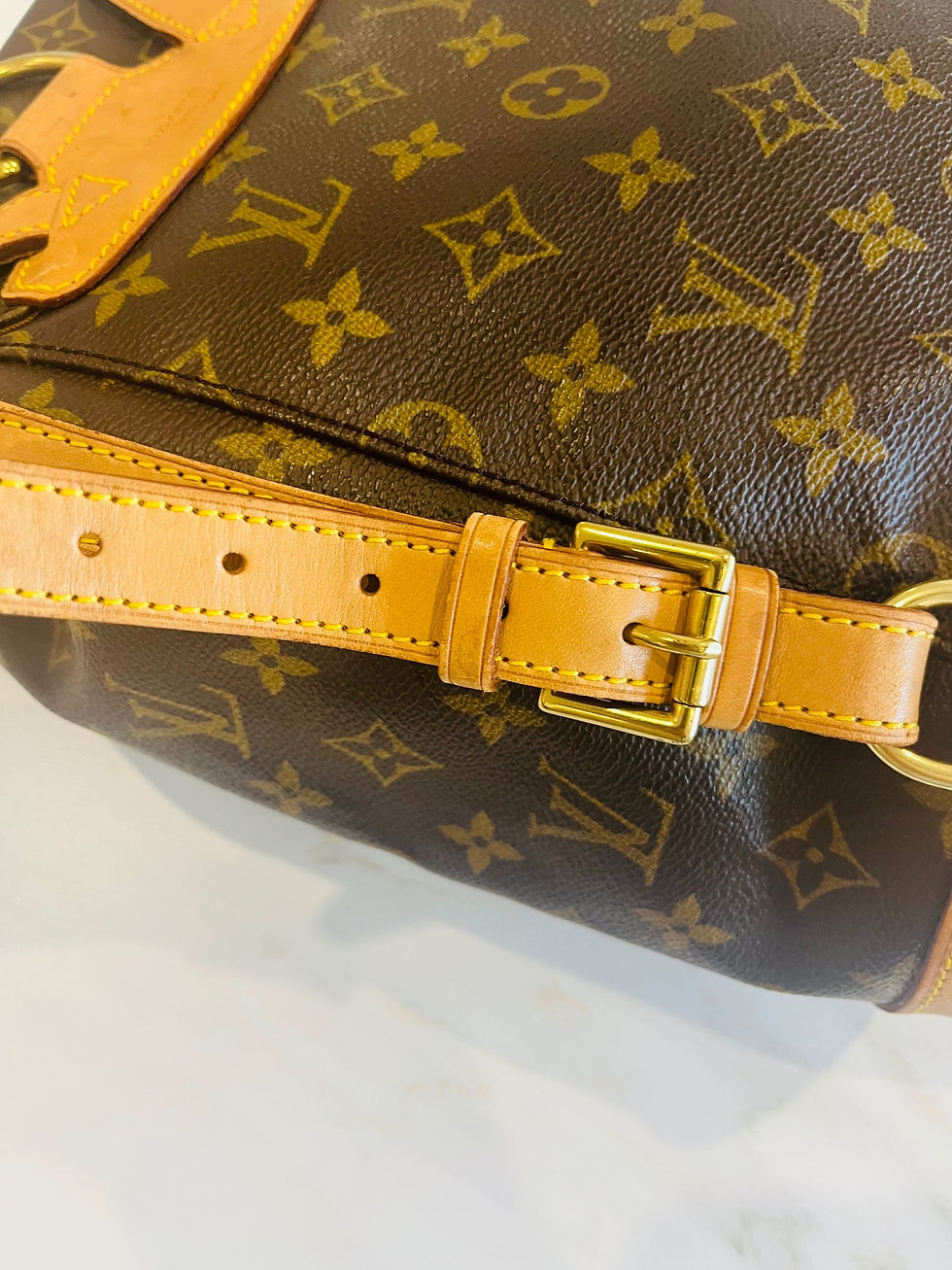 Thumbnail: LOUIS  VUITTON Montsouris MM( Medium size ) backpack . 
