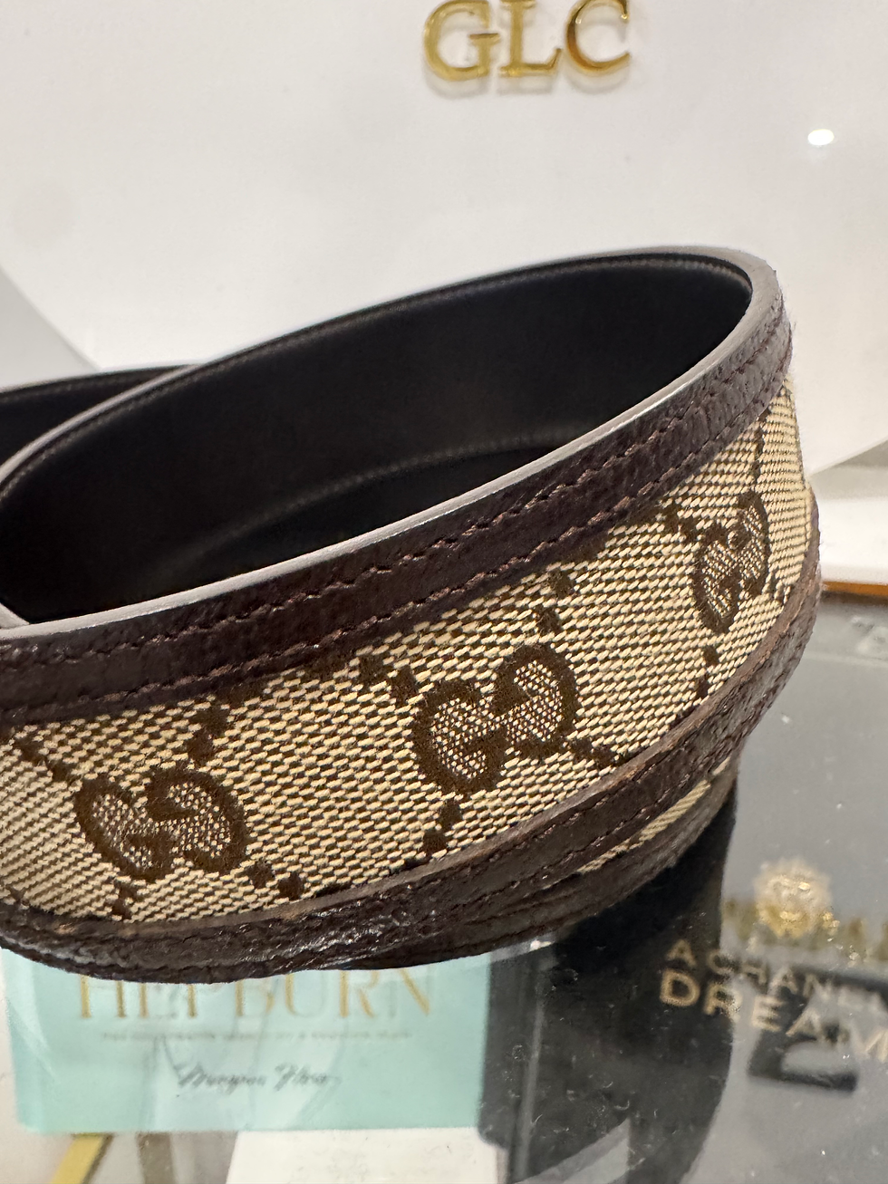 Thumbnail: Gucci interlocking GG monogram Belt 