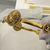 Thumbnail: Vintage Chanel Lion Head Bangle 32.4g 