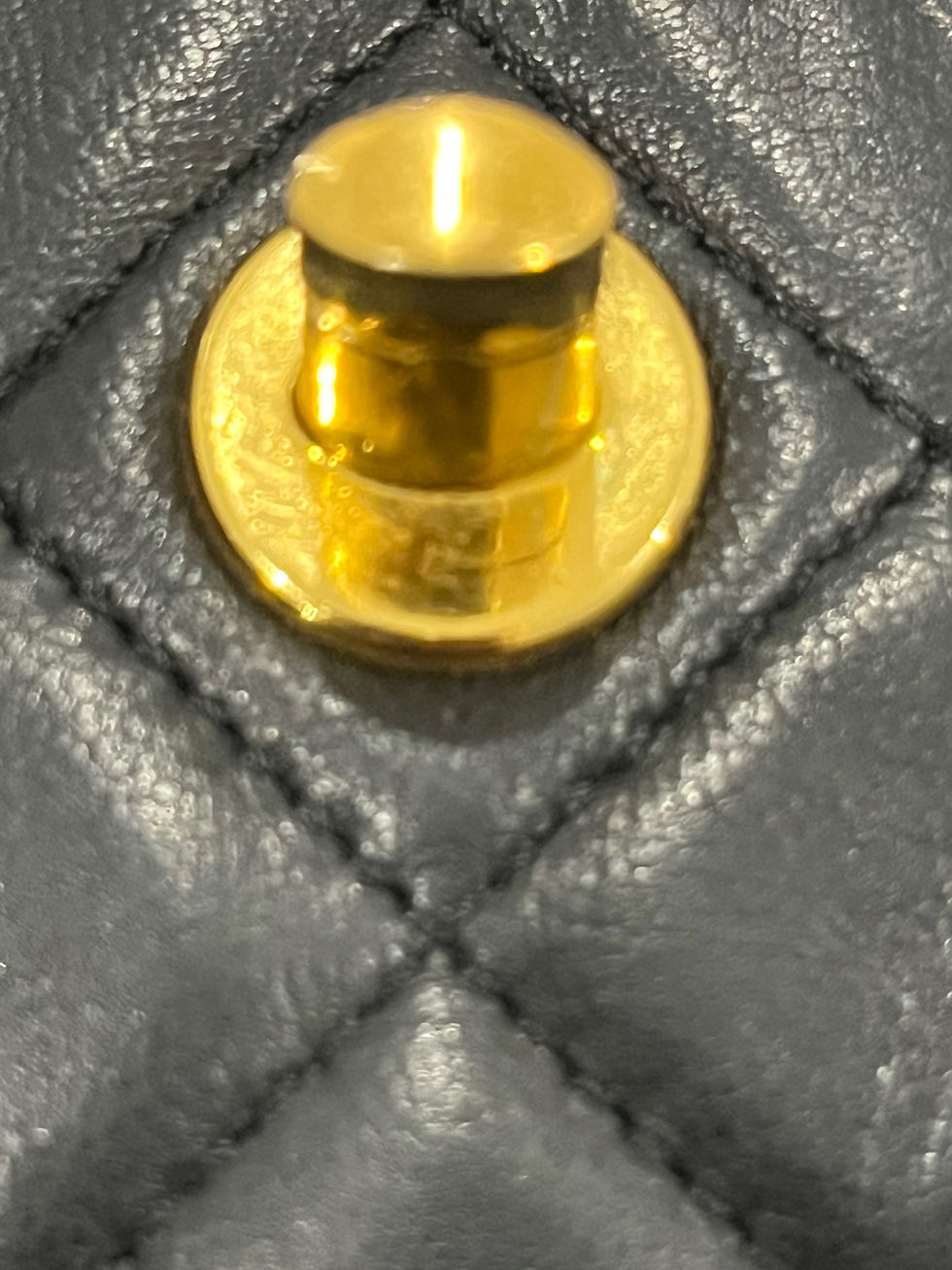 Thumbnail: CHANEL  Double  Flap quilted Lambskin gold and silver CC Logo. 