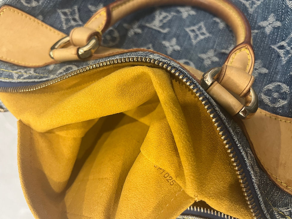 Thumbnail: Louis Vuitton Neo Speedy Denim handbag 