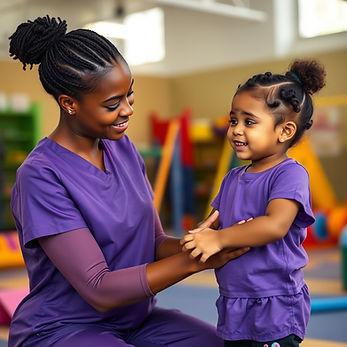 A black registered behavior technician w