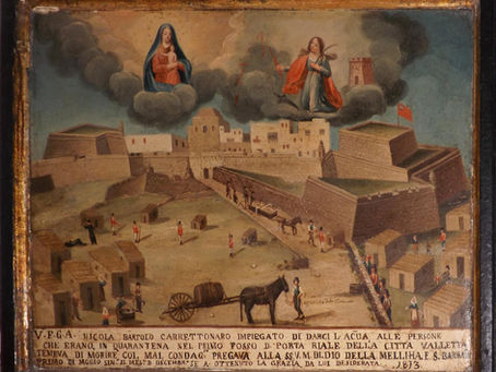 Pjazza San Ġakbu u l-għajdut tal-pesta tal-1813