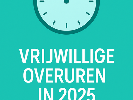 Vrijwillige overuren in 2025