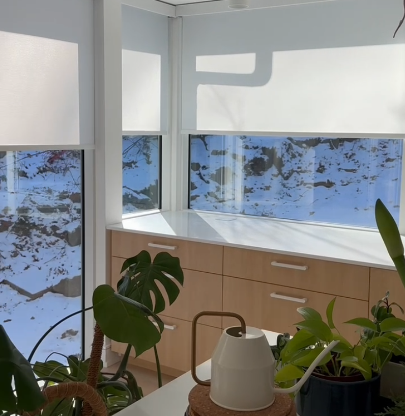 Somfy motorized blinds Canada