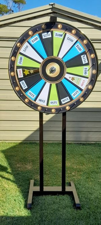 pot gold prize wheel customised