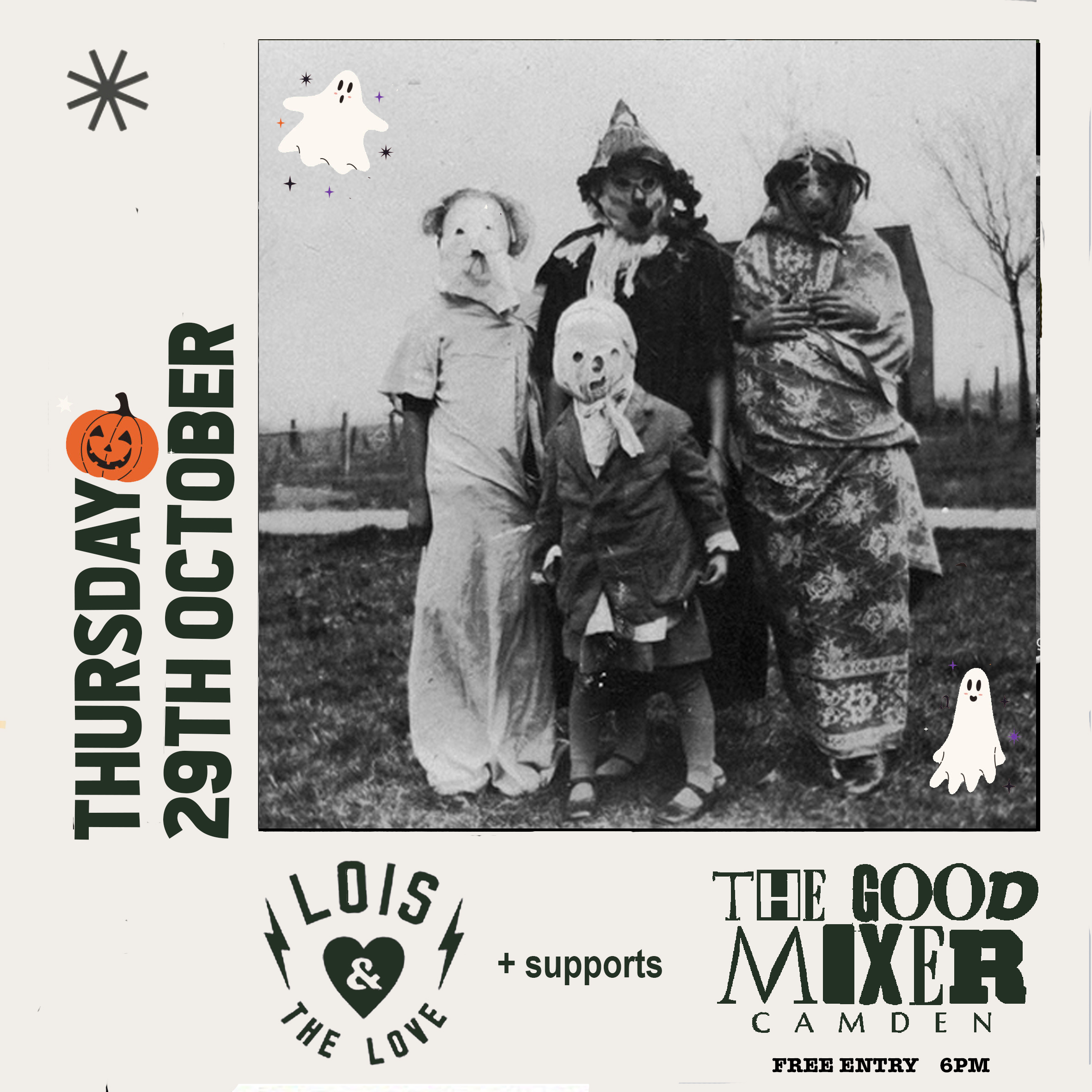 LOIS & THE LOVE +Supports