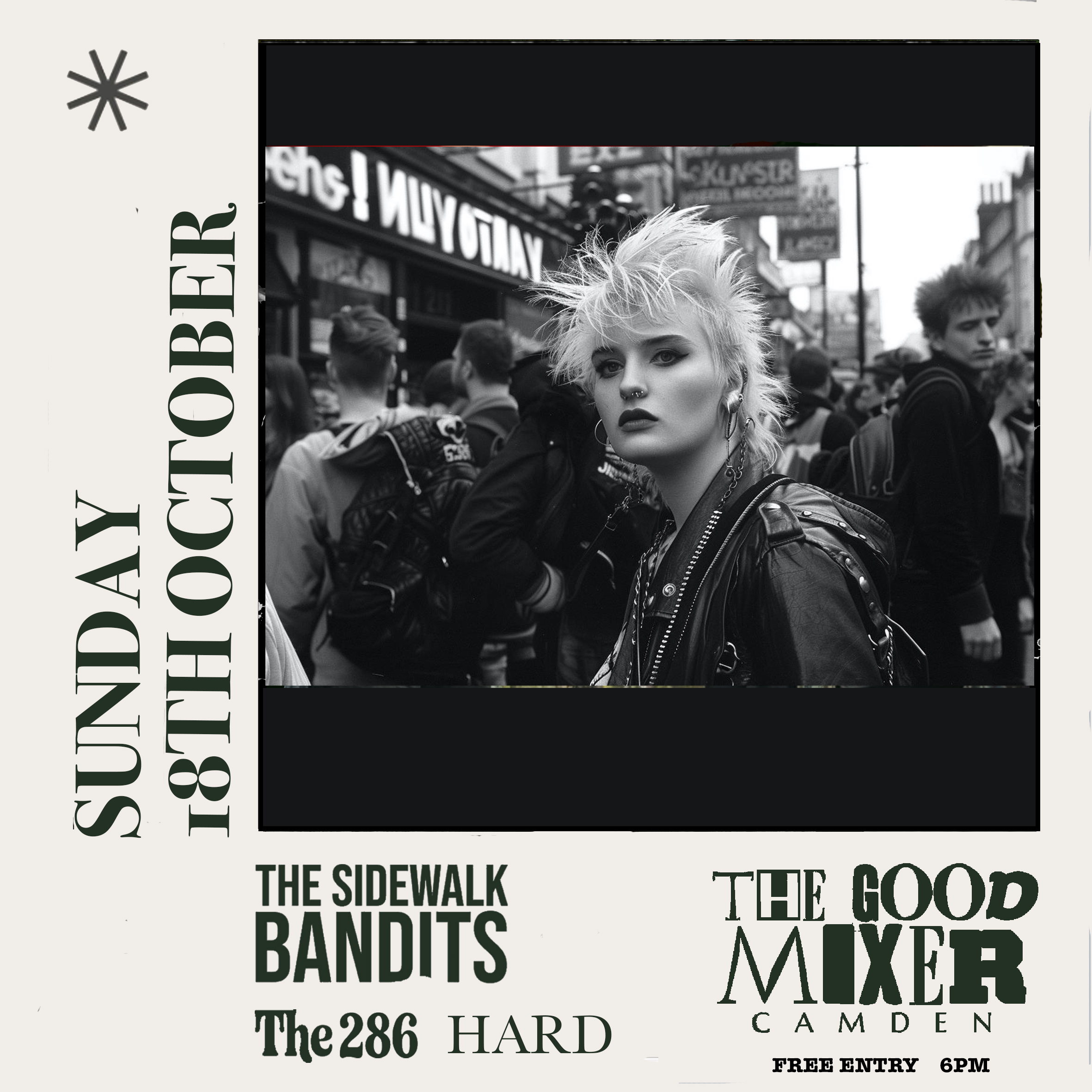 THE SIDEWALK BANDITS + The 286 + Hard