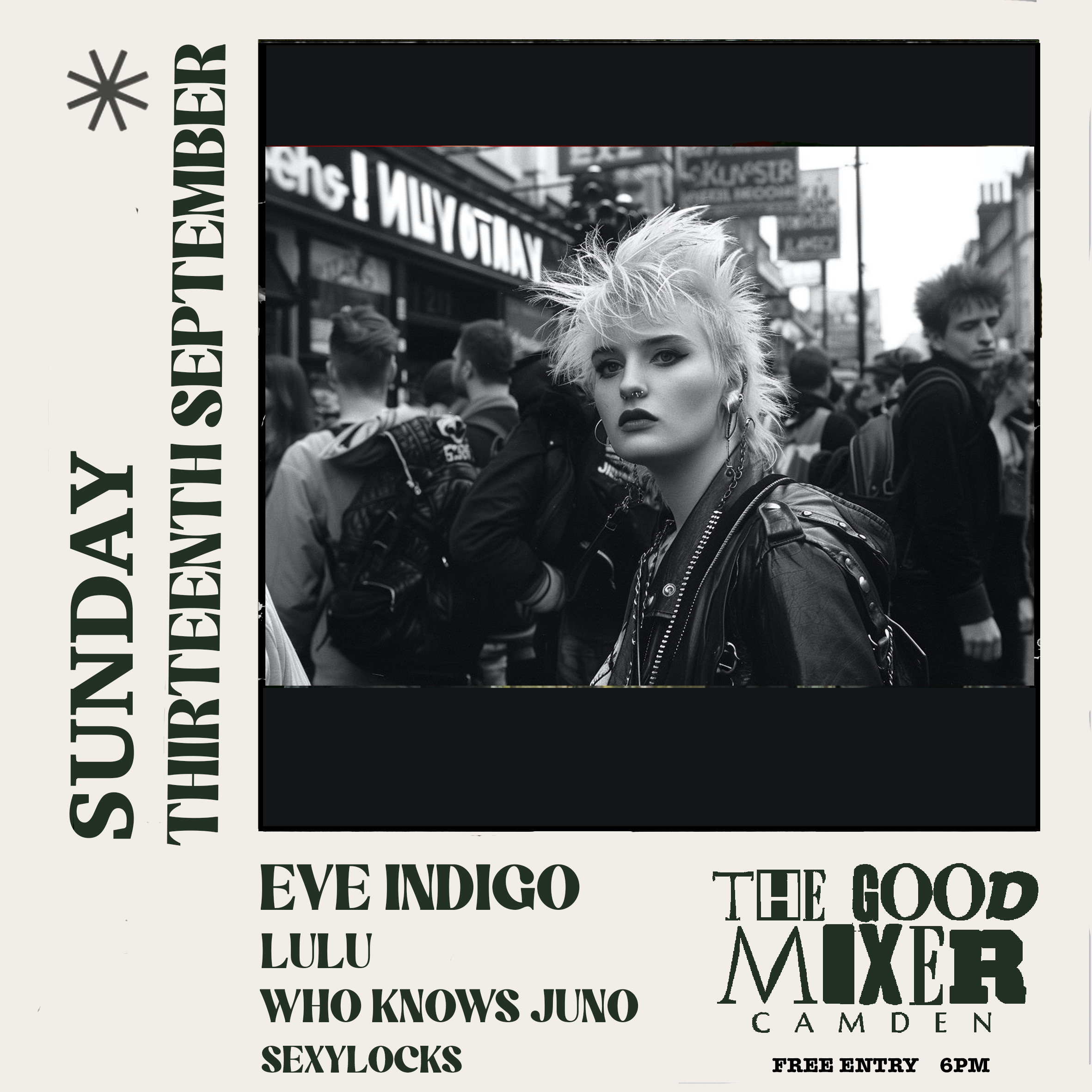 EVE INDIGO + Lulu + Who Knows Juno + Sexylocks