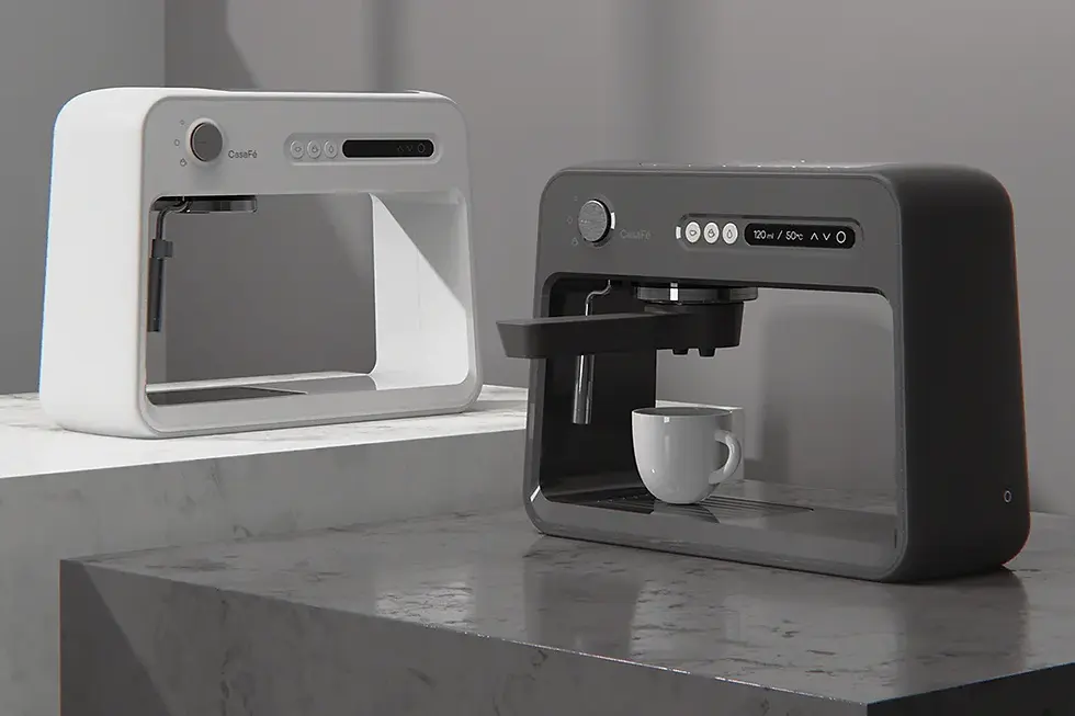 The Casa Fé espresso machine