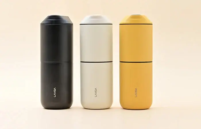 ATONCE ultra compact coffee maker and grinder