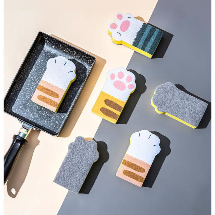 Cat Paw Cleaning Sponge