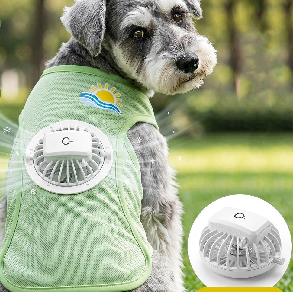 Dog Cooling Vest with Fan