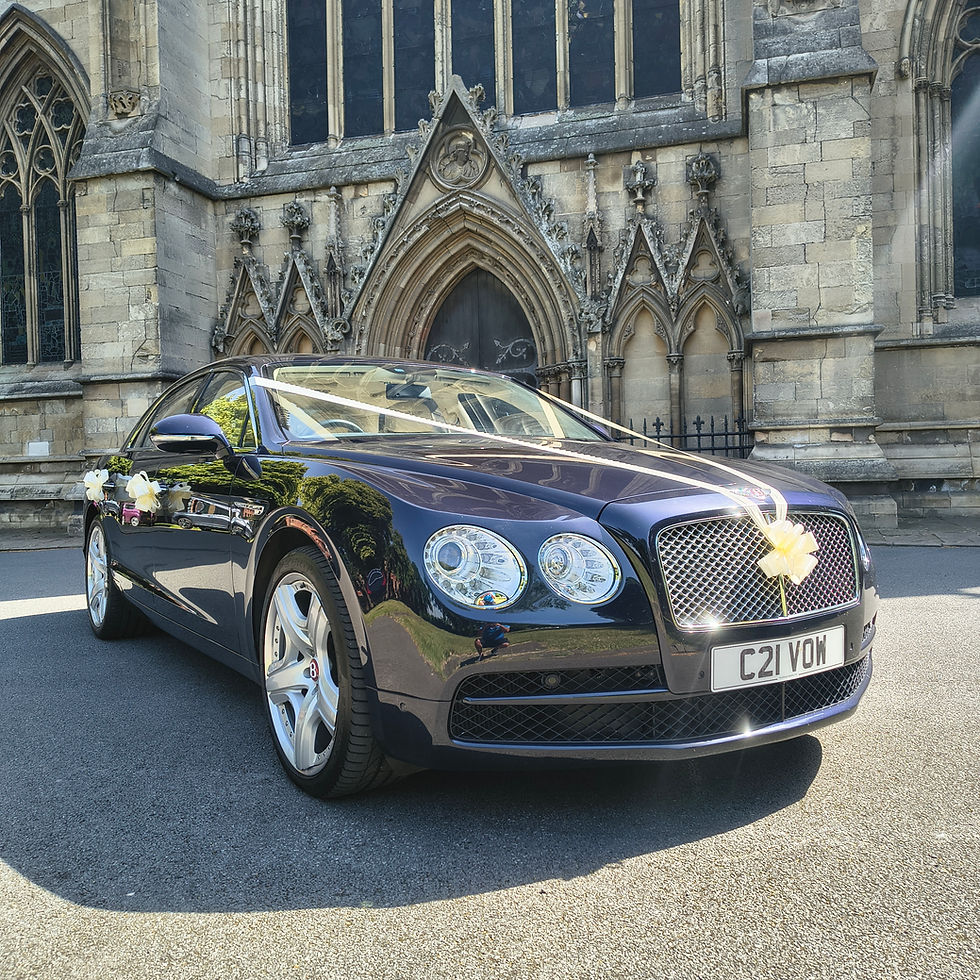 Luxury Wedding Car Hire South Yorkshire