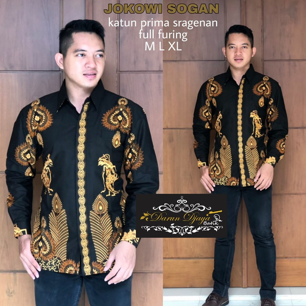 Baju Batik Lengan Panjang