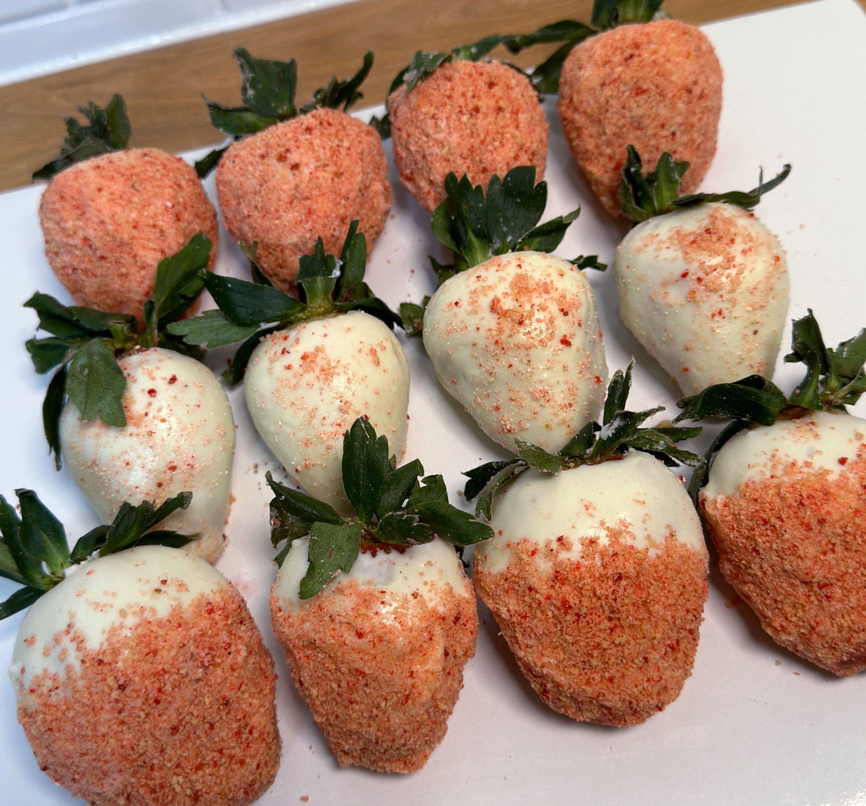 Simply Strawberry Cheesecake Strawberries