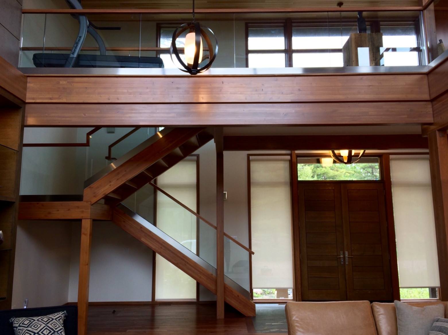 Custom Stairs & Railings | Orillia | Creative Design Stairs & Railings : An astonishing image depicting an stunning landscape. The hues are just vibrant and blend flawlessly. The layout looks great, with the features are also extremely sharp.