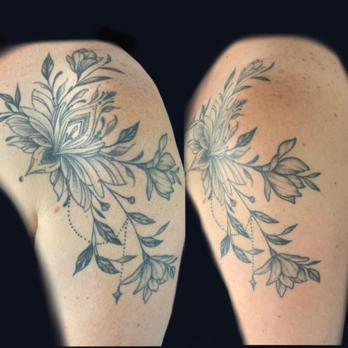 unwanted tattoo needs makeover