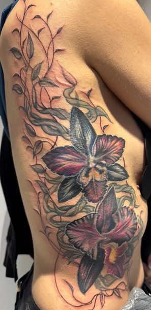 results rib cage coverup tattoo