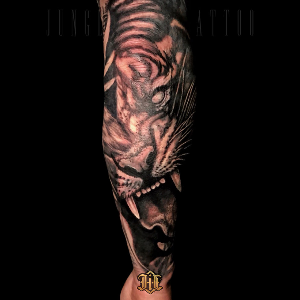 jungle tattoo