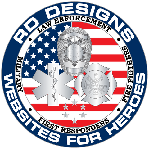 RD Designs | Websites for Heroes - Logo