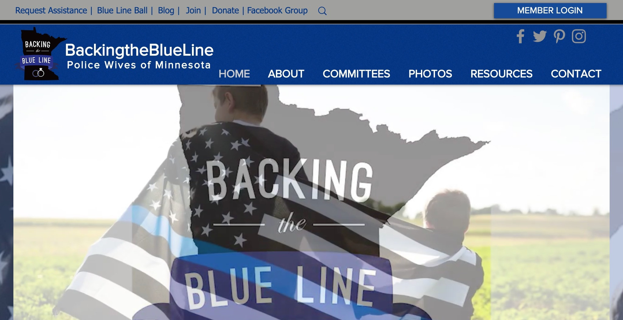 Backing the Blue Line Police Wives of Minnesota