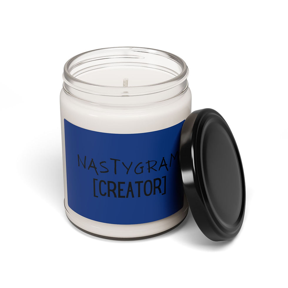 Thumbnail: "NastyGram [CREATOR]" 9oz Scented Soy Candle