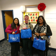 Cops and Kids - Thanksgiving Food Bags 2