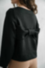 cashmere sweater with bow