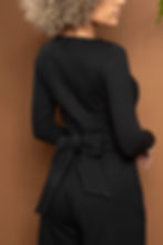 belted jumpsuit formal