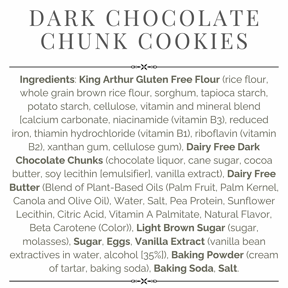 Thumbnail: Dark Chocolate Chunk Cookies - Pack of 6